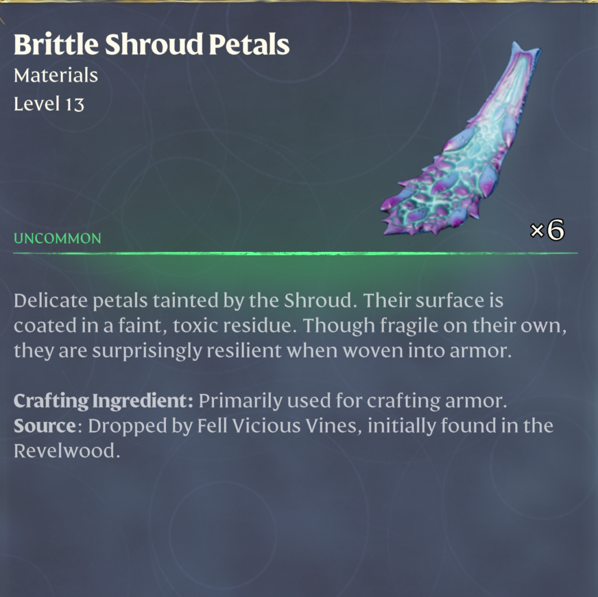 Brittle Shroud Petals – Where to Find (Enshrouded)