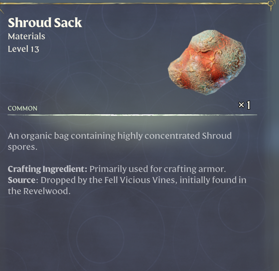 Shroud Sack – Where to Find (Enshrouded)