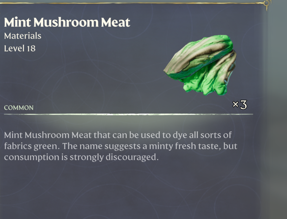 Mint Mushroom Meat – Where to Find (Enshrouded)