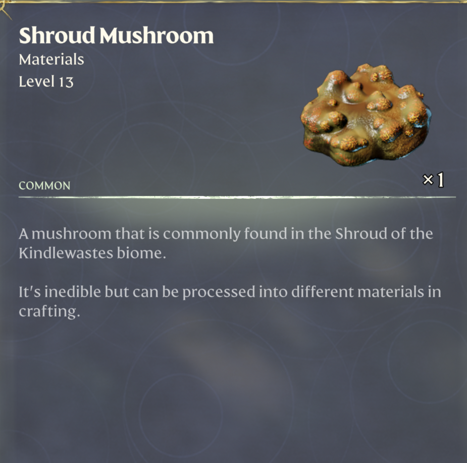 Shroud Mushroom – Where to Find (Enshrouded)