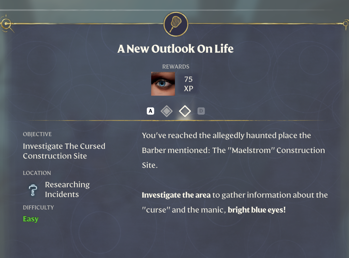 A New Outlook on Life – Quest (Enshrouded)