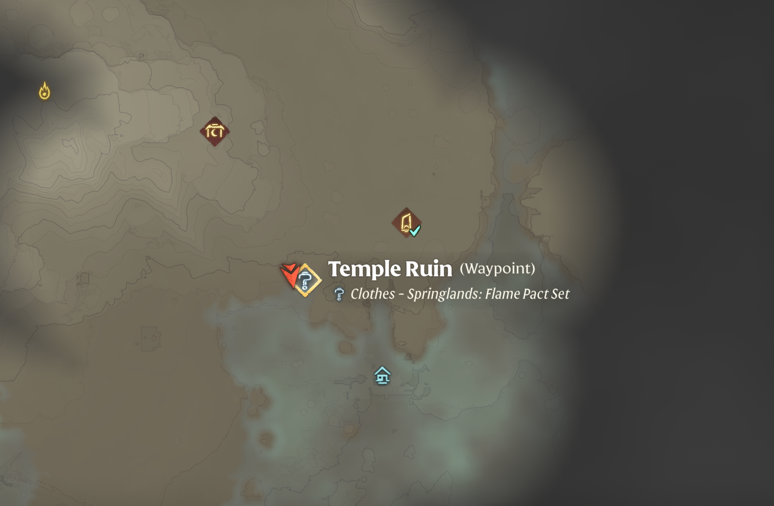 Temple Ruin: Flame Pact Set ~ Enshrouded